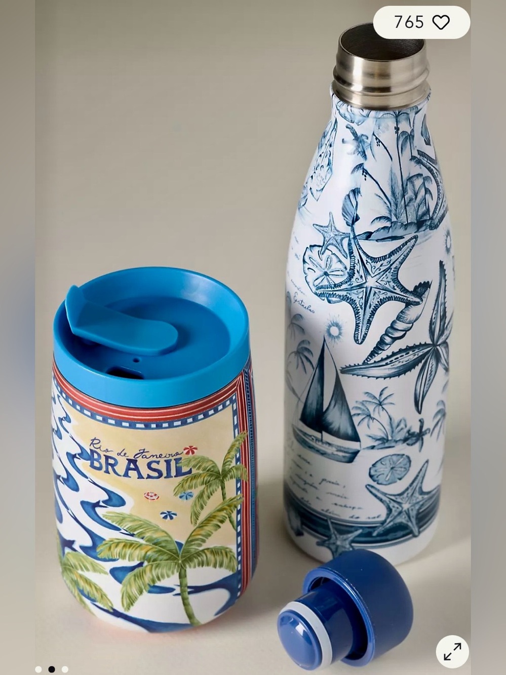 Farm Rio Water Bottle Set - Picture 3 of 9